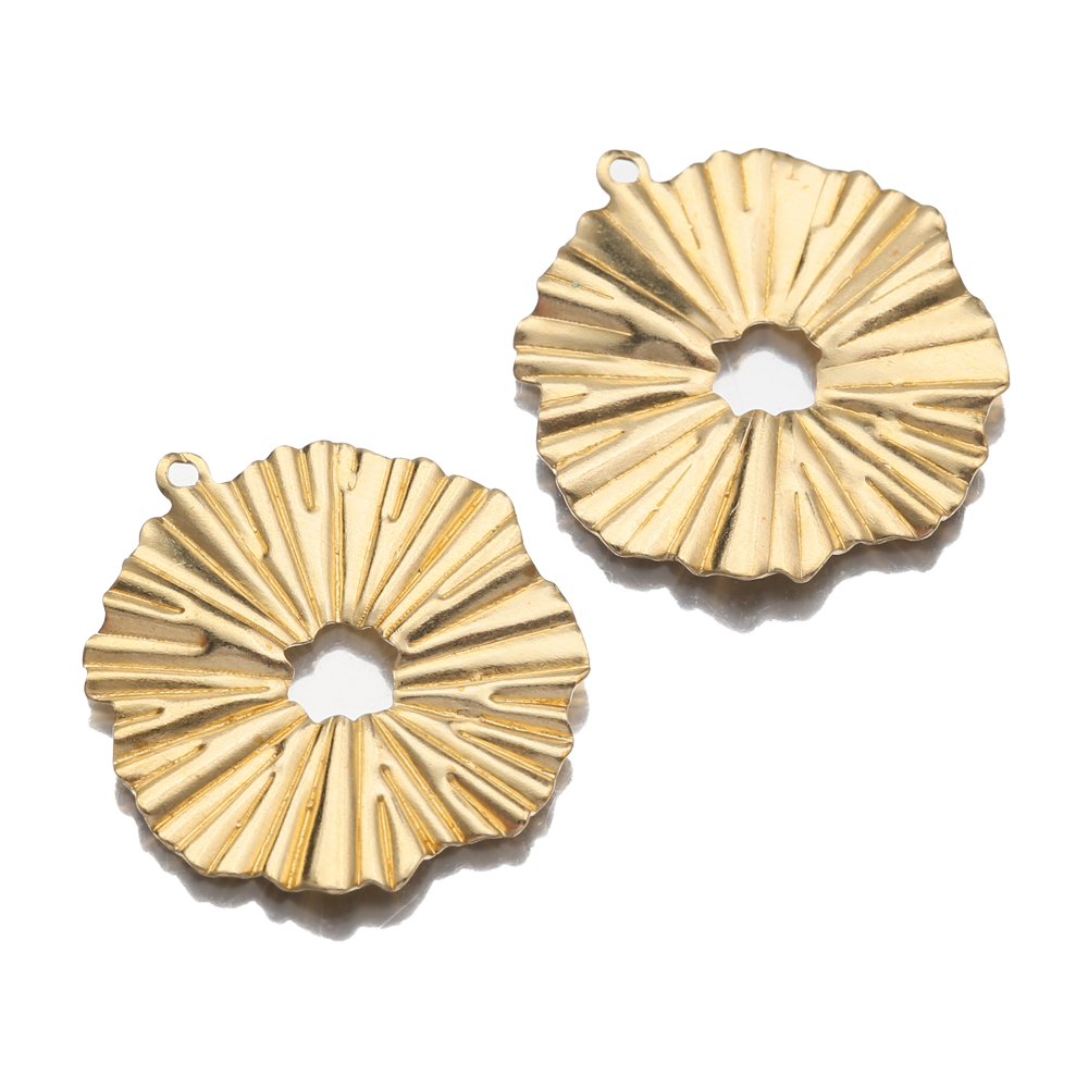 Vintage Fashion Accessories - 20 pçs/lote latão sol flores encantos