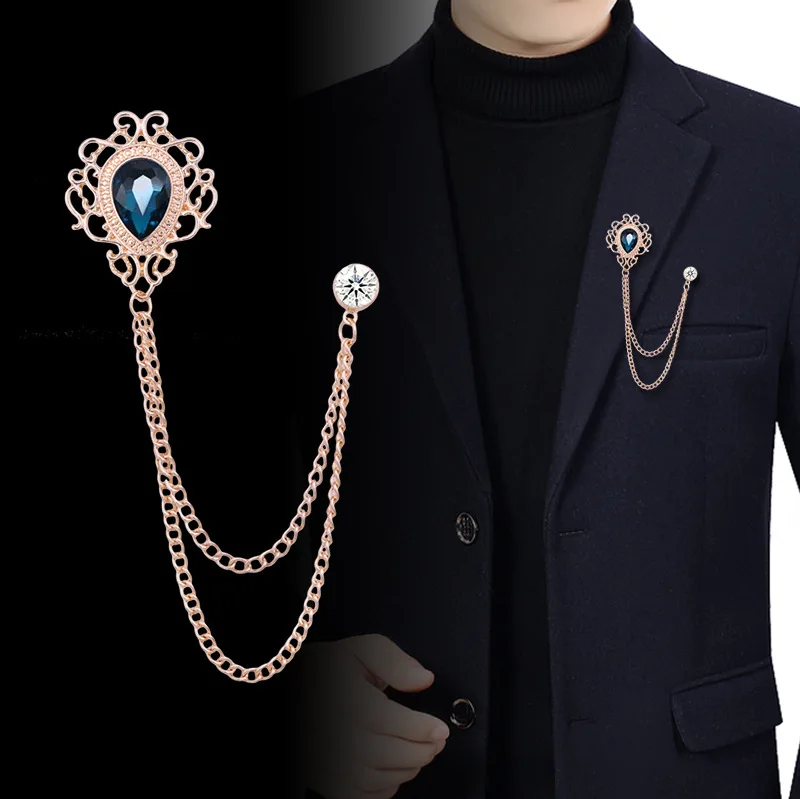 Vintage Fashion For Women - Novo vintage borla corrente strass cristal