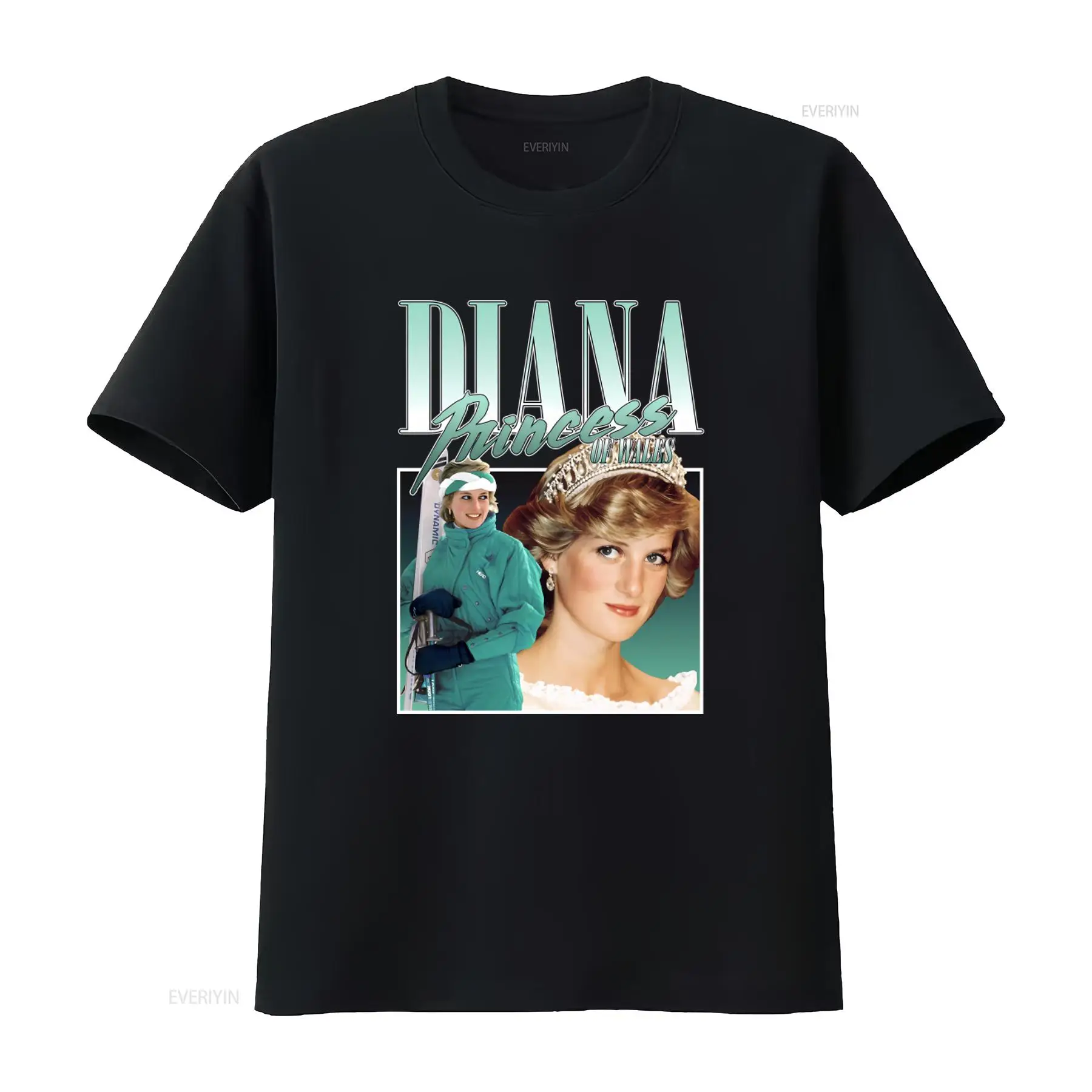 Vintage Fashion De - Camiseta estilo vintage Lady Diana Princesa