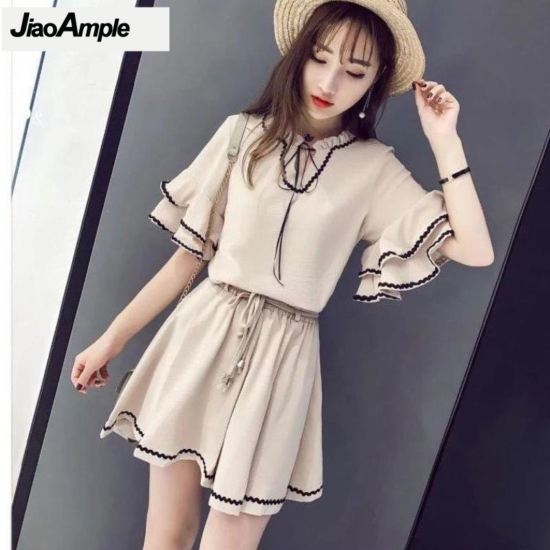 Vintage Victorian Fashion - 2025 verão novos shorts terno feminino