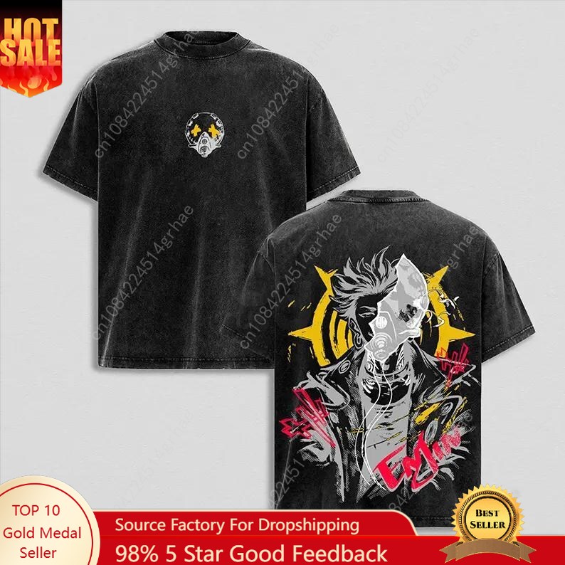 Vintage Fashion De - Camiseta Vintage Gachiakuta Anime Lavada, Camiseta