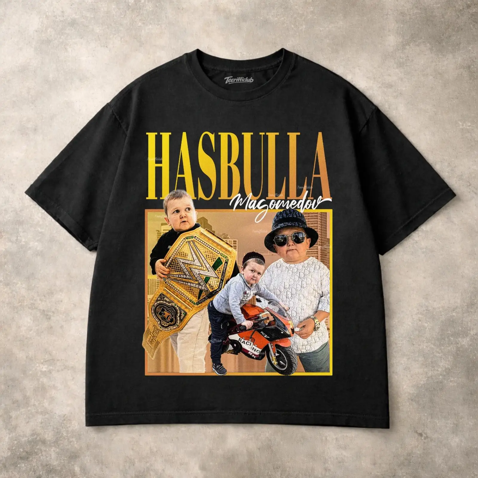 Vintage Fashion Influencers - Camiseta Hasbulla Engraçada com Meme, Influenciador,