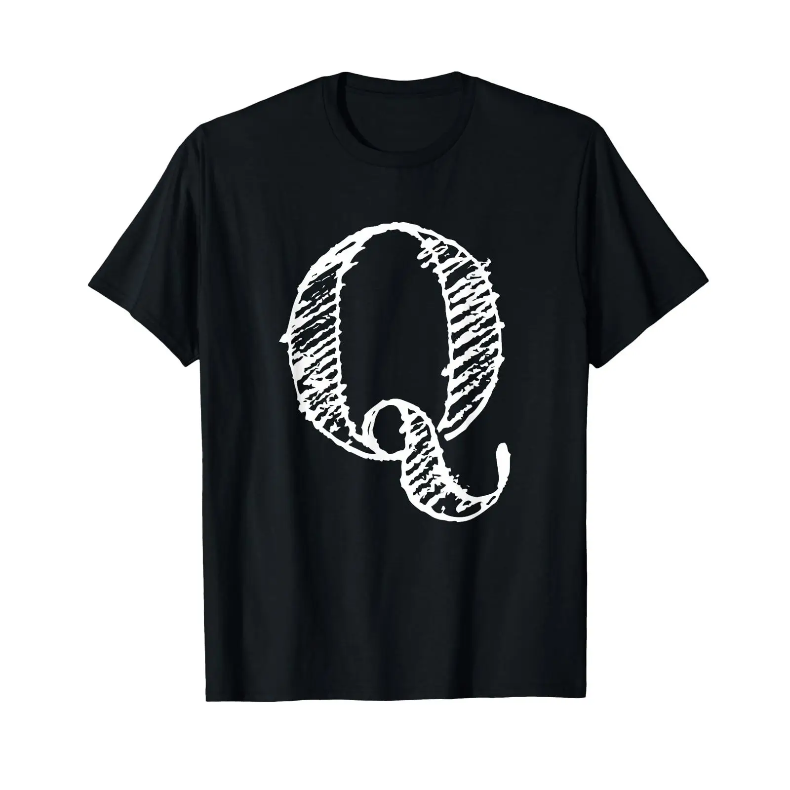 Vintage Fashion Font - Camiseta Vintage com Letra Q em