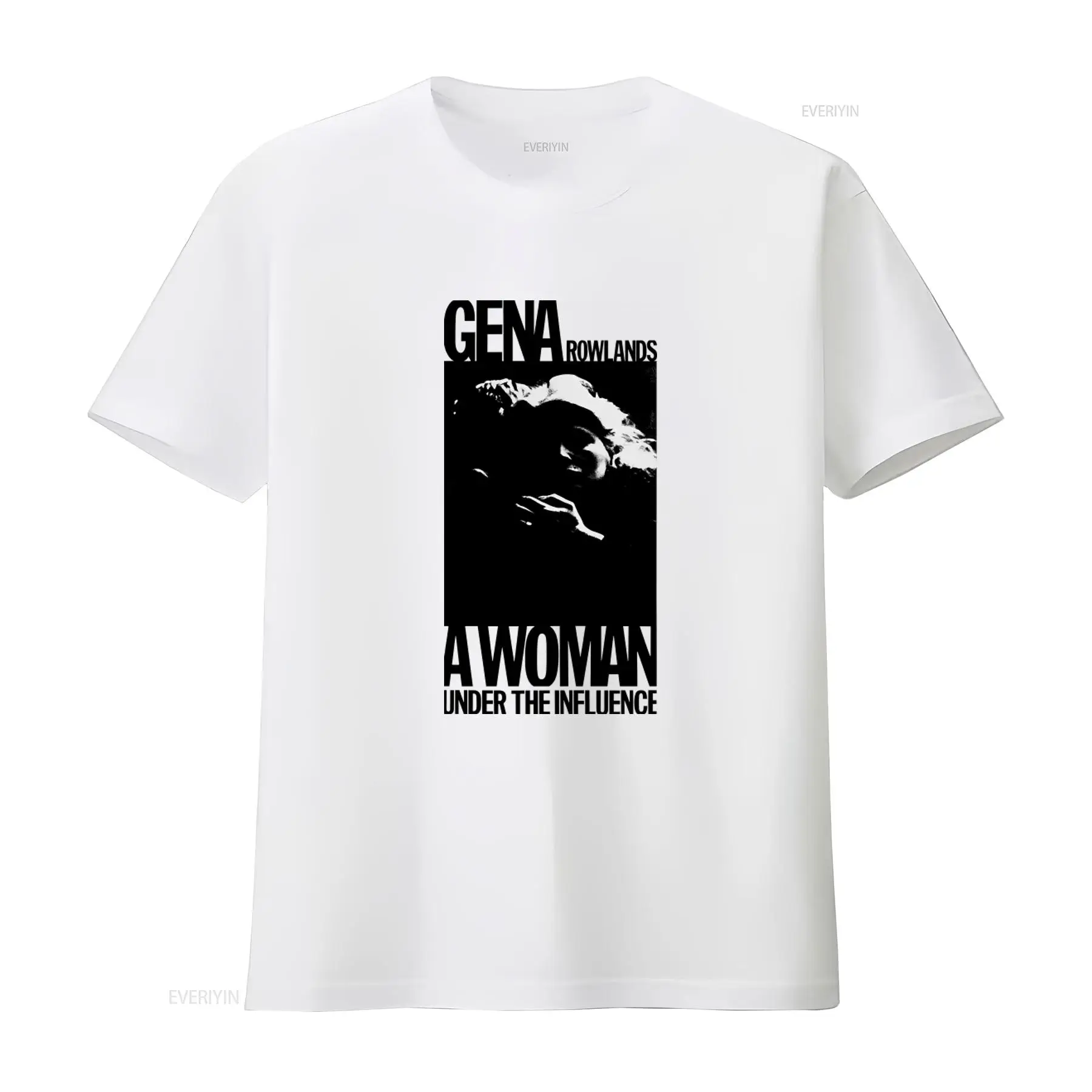 Vintage Fashion Influencers - Camiseta de filme clássico Gena Rowlands