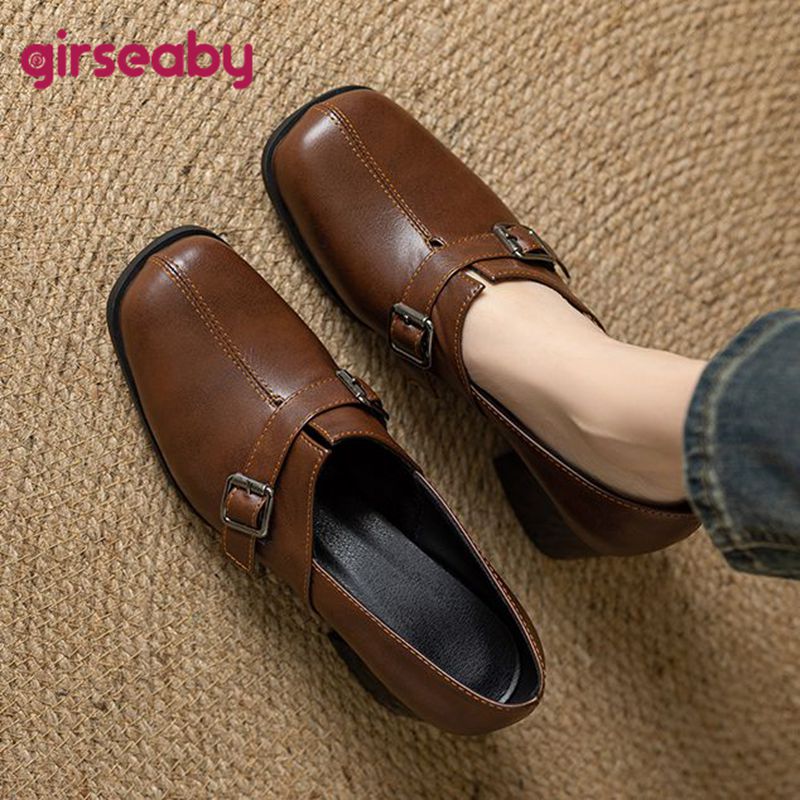 Vintage Fashion Designer - Girseaby vintage feminino bombas dedo do