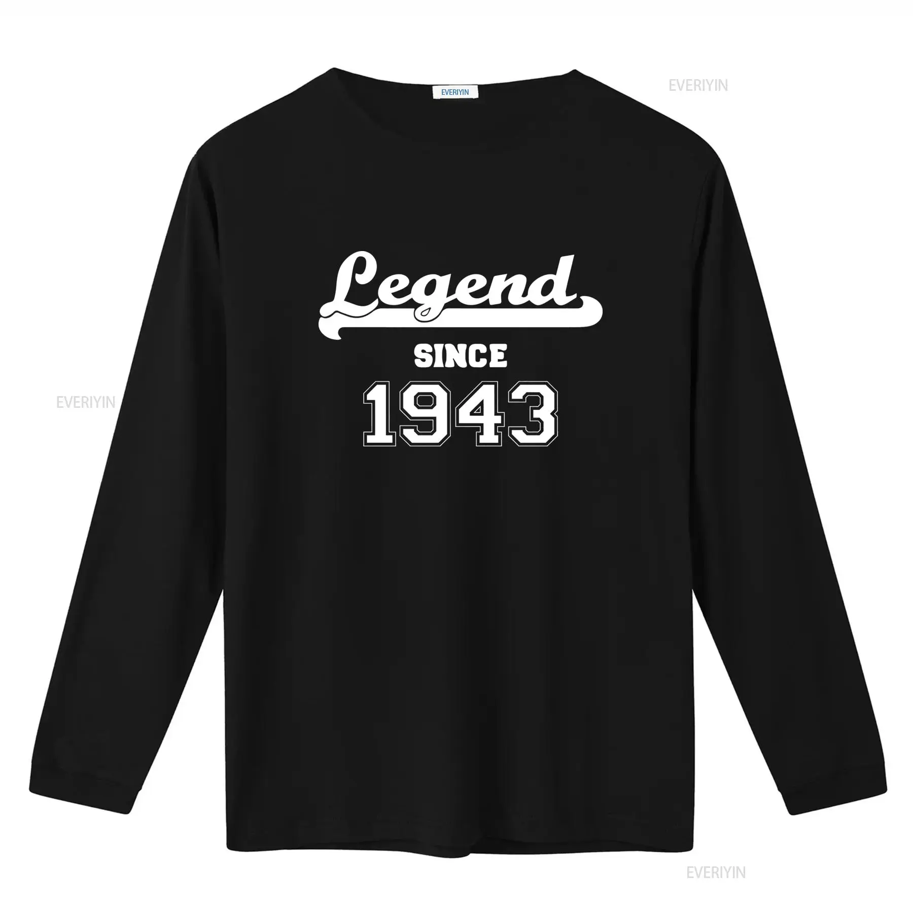 Camiseta Legend Since 1943, es - Vintage Fashion Ideas avaliação e preço