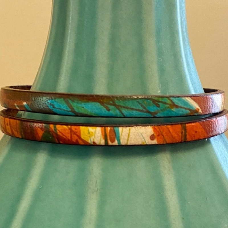 Pulseira de Couro Vintage Boêm - Vintage Fashion Ideas avaliação e preço