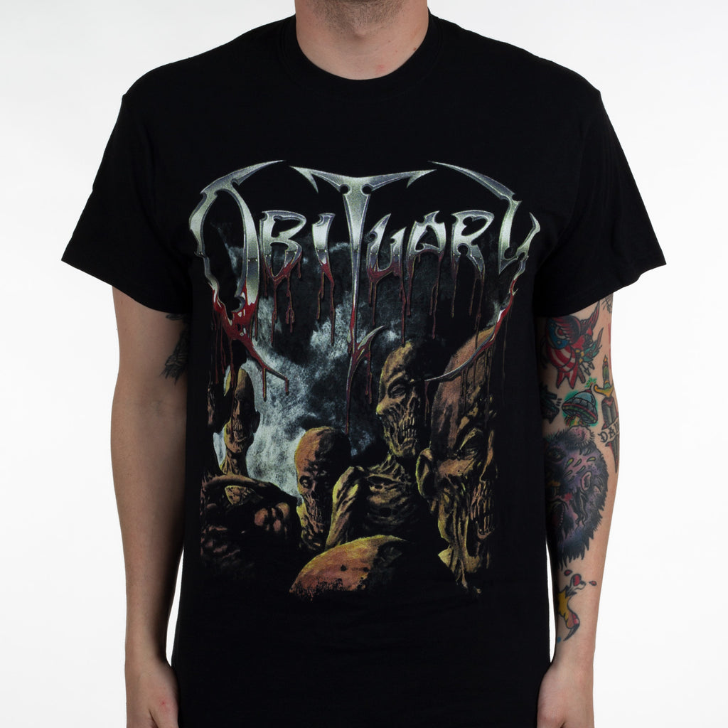 Camiseta de Algodão com Estamp - Vintage Fashion Obituaries avaliação e preço
