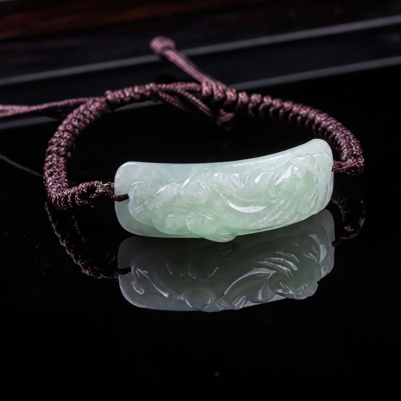 Pulseira Pixiu de Jadeíta Birm - Vintage Fashion Accessories avaliação e preço