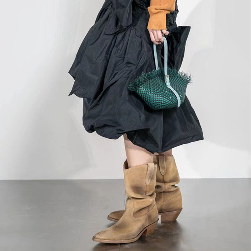 Moda vintage botas de dedos di - Vintage Fashion Designer avaliação e preço