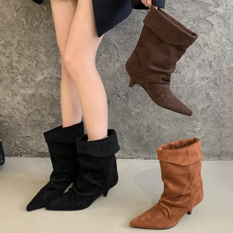 Botas de Cano Curto Vintage co - Vintage Fashion De avaliação e preço