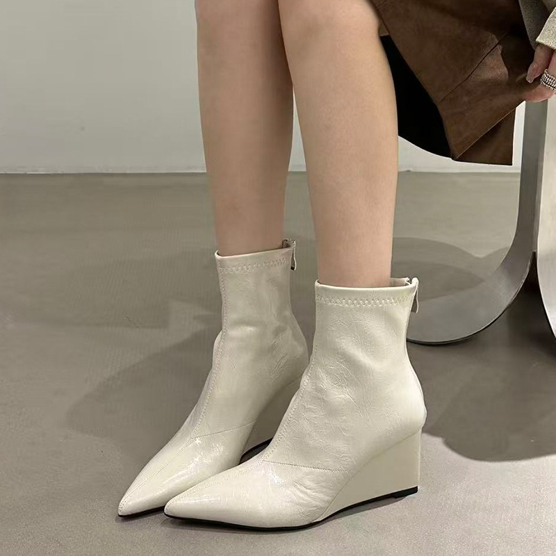 Outono inverno vintage weges s - Vintage Fashion Female avaliação e preço