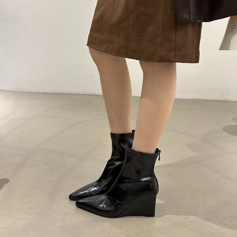 Outono inverno vintage weges s - Vintage Fashion Female avaliação e preço