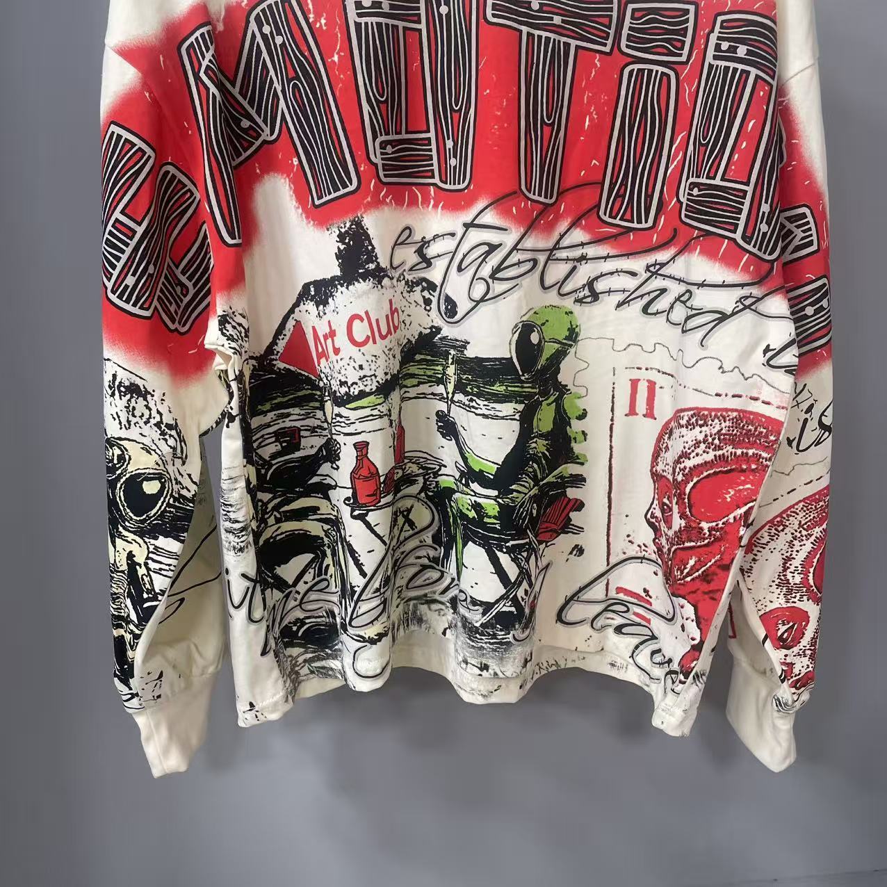 Camiseta de Manga Longa MIXED- - Vintage Fashion avaliação e preço