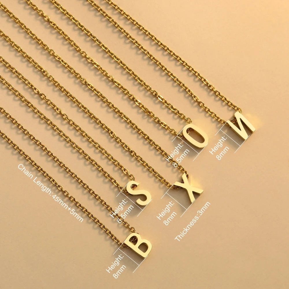 Aço inoxidável A-Z alfabeto in - Vintage Fashion Font avaliação e preço