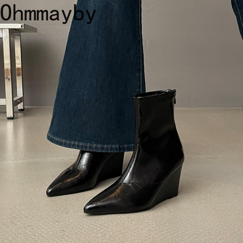 Outono inverno vintage weges s - Vintage Fashion Female avaliação e preço