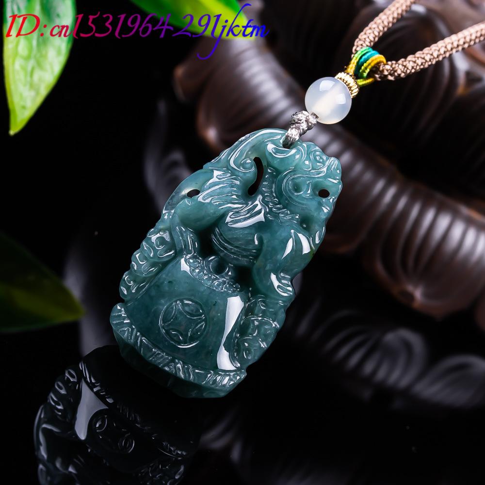 Pingente Pixiu de Jadeíta Birm - Vintage Fashion For Women avaliação e preço
