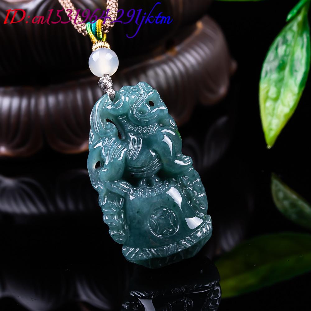 Pingente Pixiu de Jadeíta Birm - Vintage Fashion For Women avaliação e preço