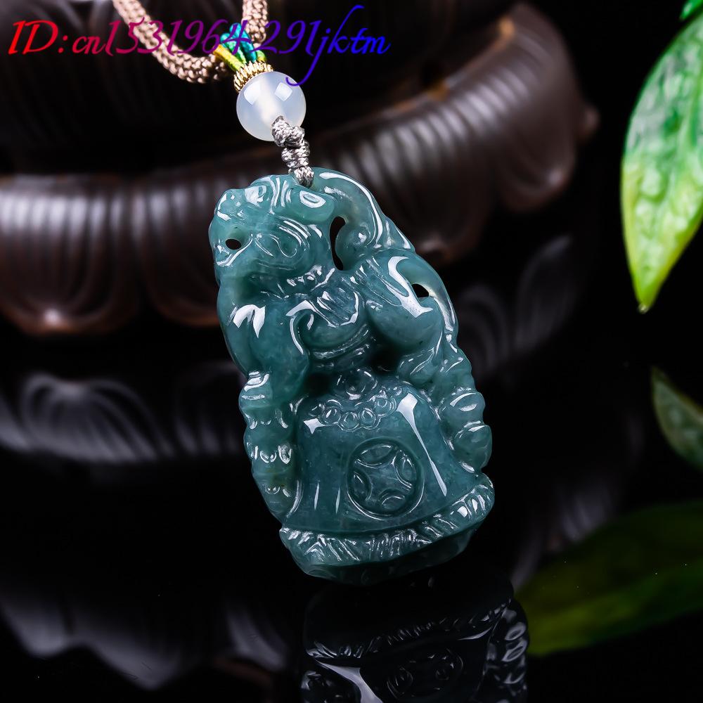 Pingente Pixiu de Jadeíta Birm - Vintage Fashion For Women avaliação e preço