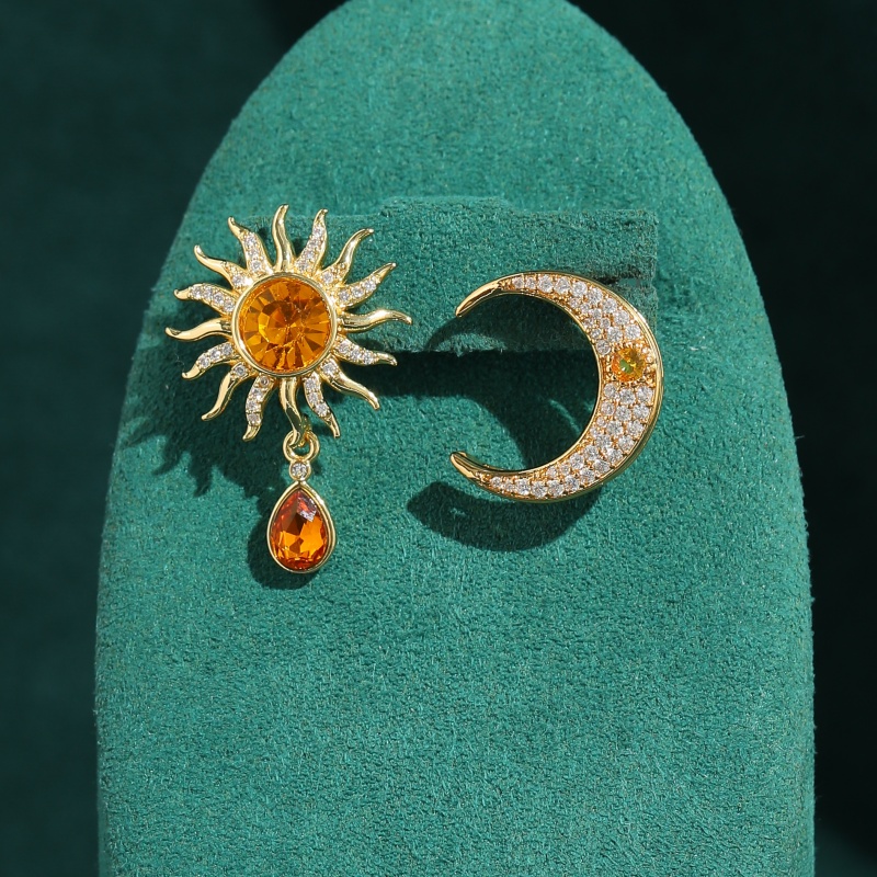 Brincos vintage de cristal ama - Vintage Fashion Jewelry Brands avaliação e preço