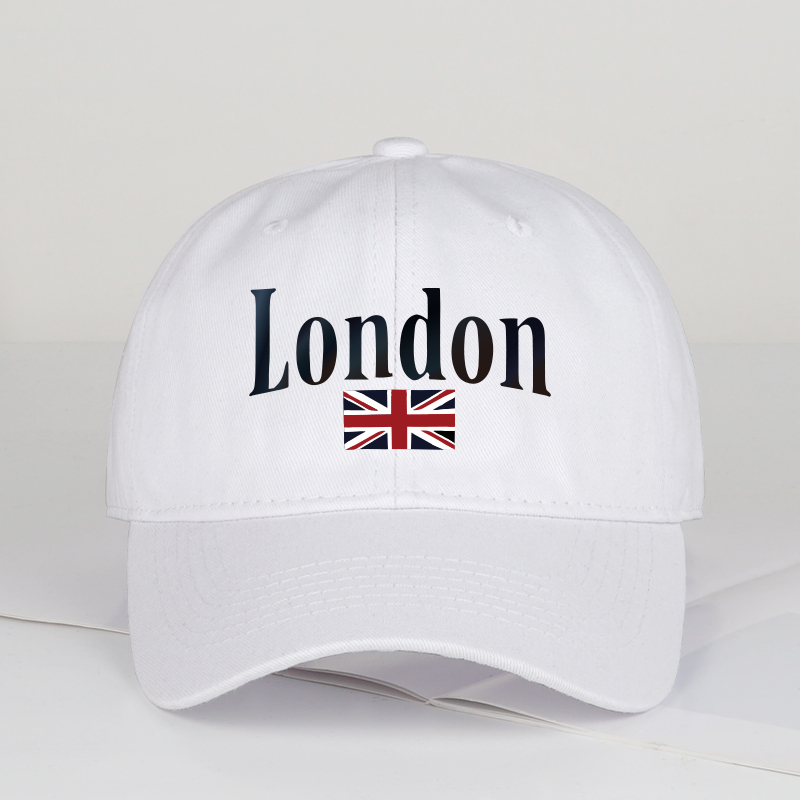 Boné de beisebol com estampa d - Vintage Fashion London avaliação e preço