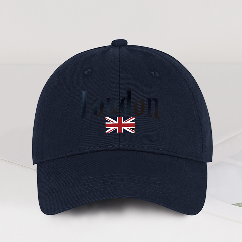 Boné de beisebol com estampa d - Vintage Fashion London avaliação e preço