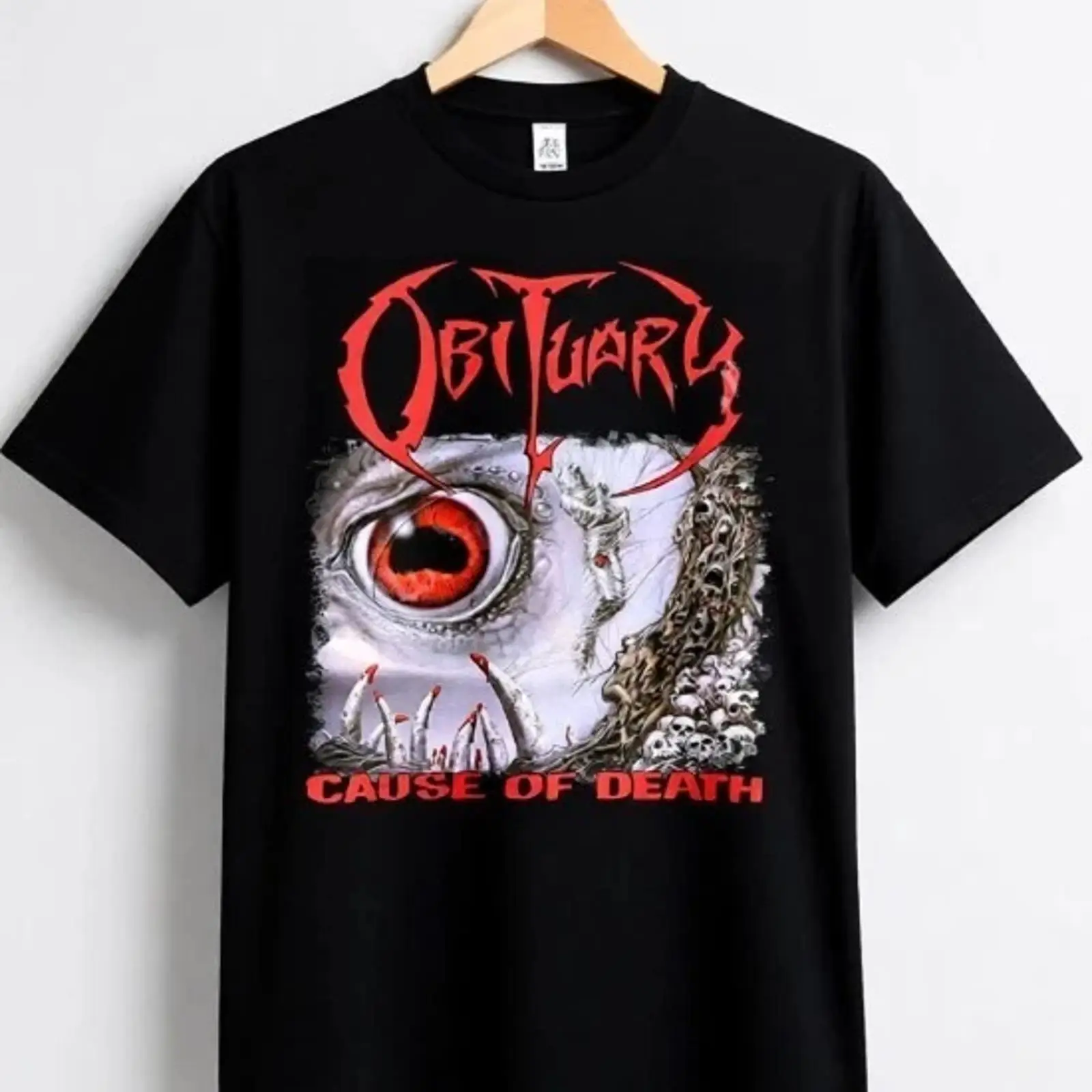Camiseta Obituário Causa de Mo - Vintage Fashion Obituaries avaliação e preço