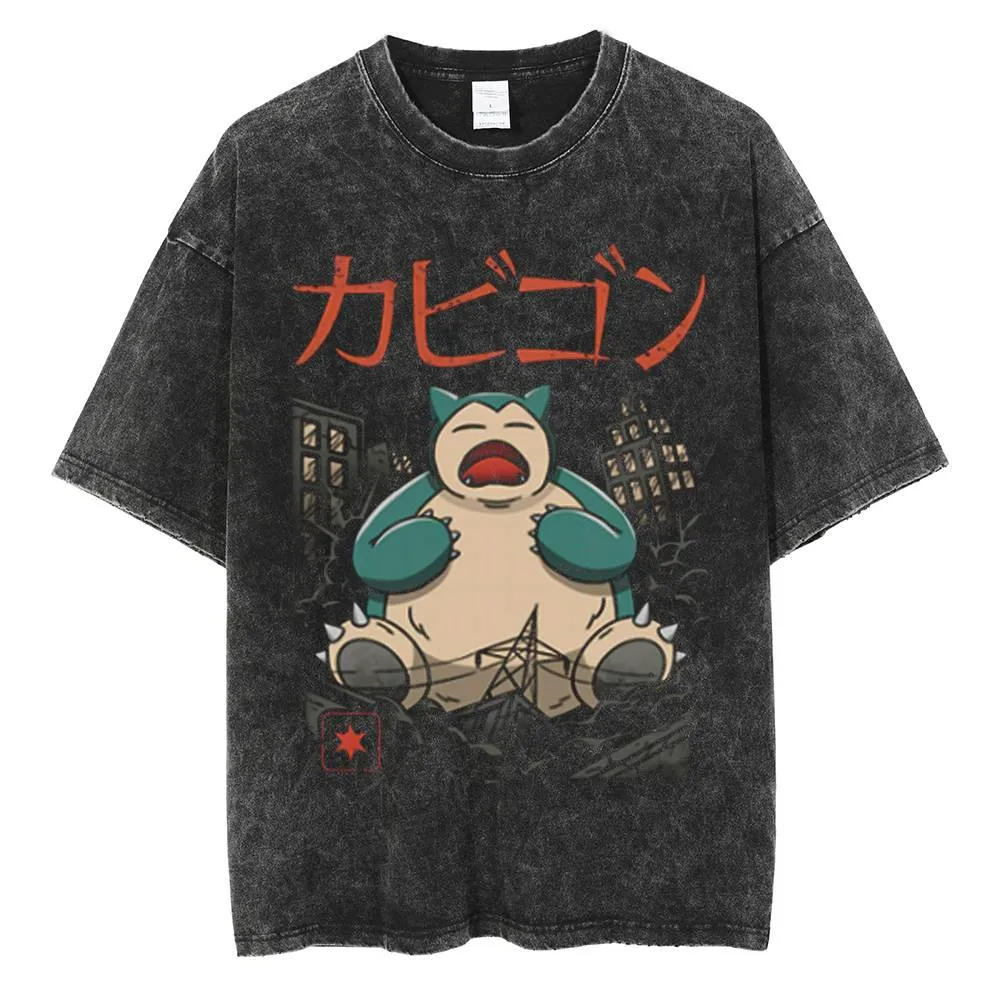 Camiseta de Anime Pokémon Geng - Vintage Fashion Japan avaliação e preço