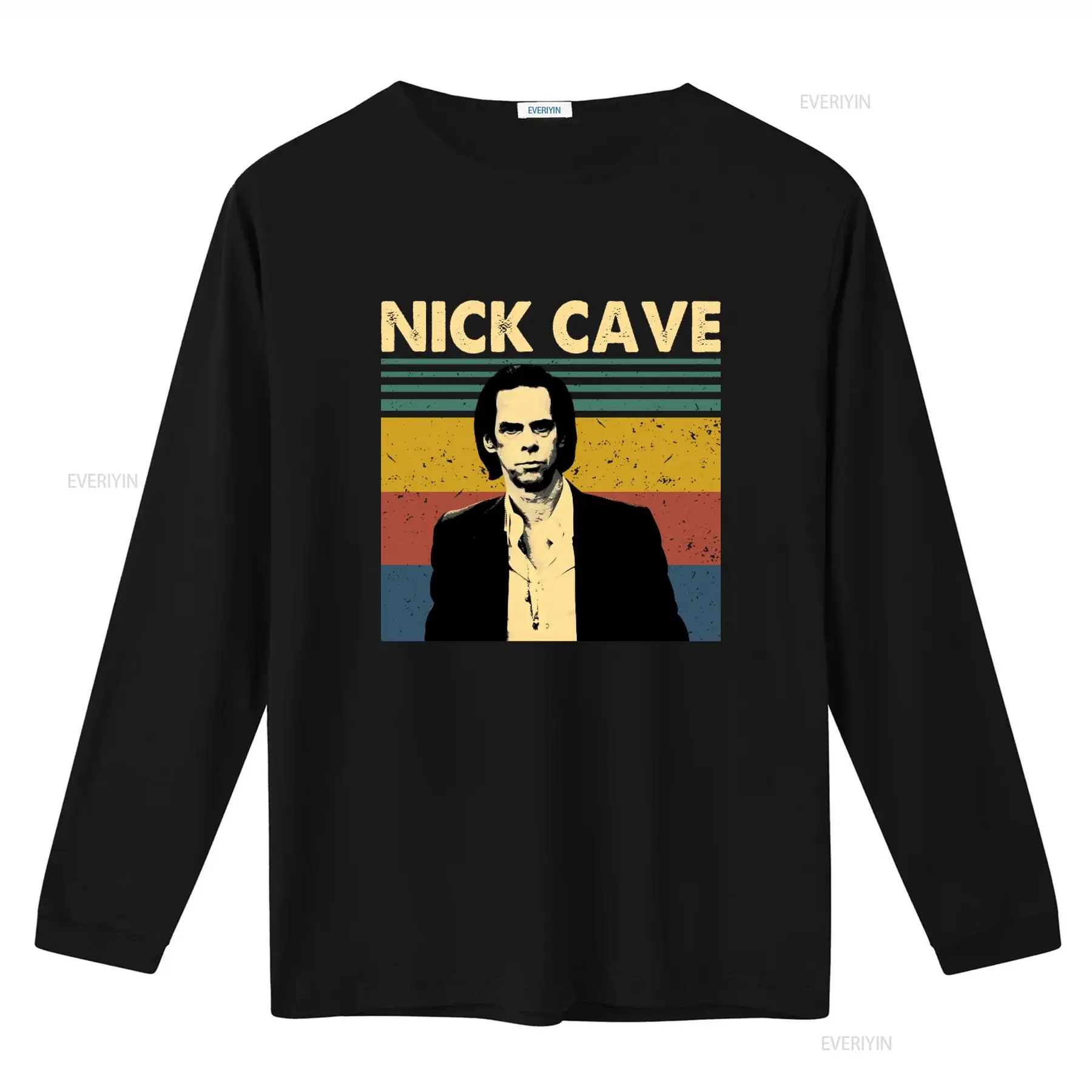 Camiseta Nick Cave estilo retr - Vintage Fashion Ideas avaliação e preço