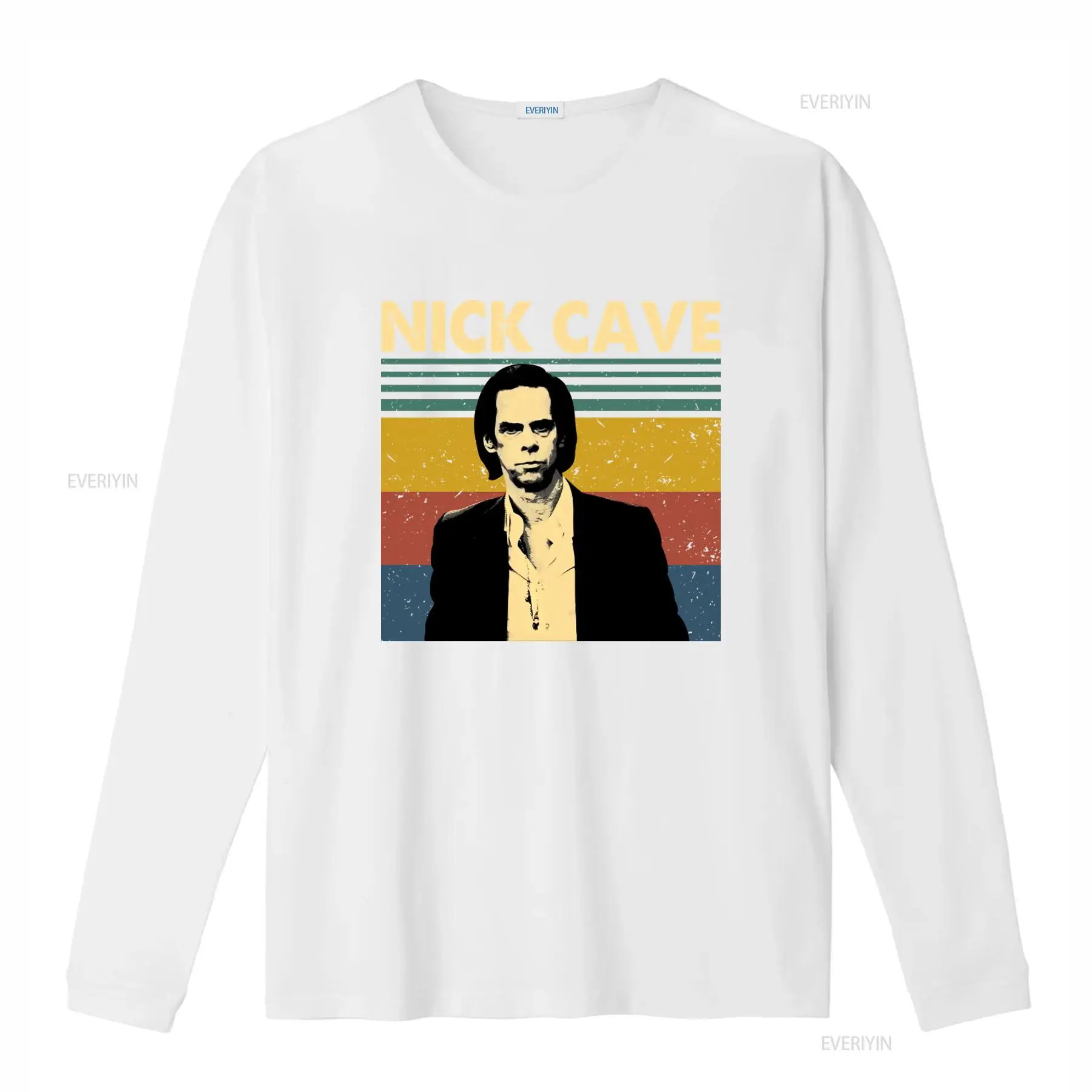 Camiseta Nick Cave estilo retr - Vintage Fashion Ideas avaliação e preço