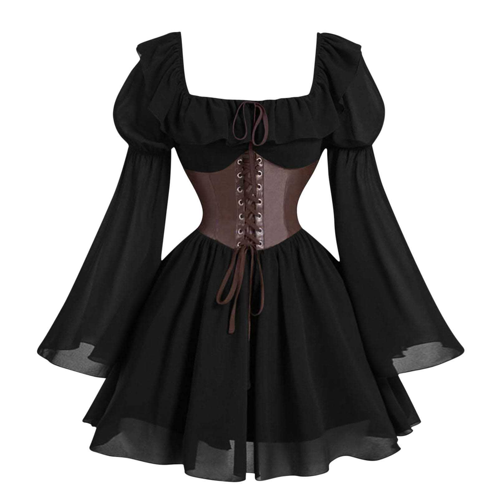 Vestido medieval renascentista - Vintage Victorian Fashion avaliação e preço