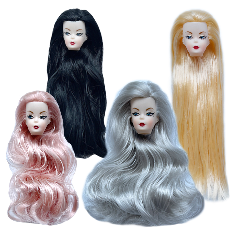 Cabeça de Boneca com Cabelo On - Vintage Fashion Female avaliação e preço