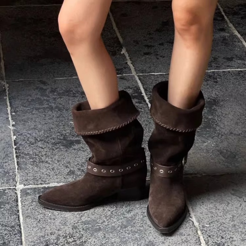Botas Femininas de Designer, M - Vintage Fashion Designer avaliação e preço