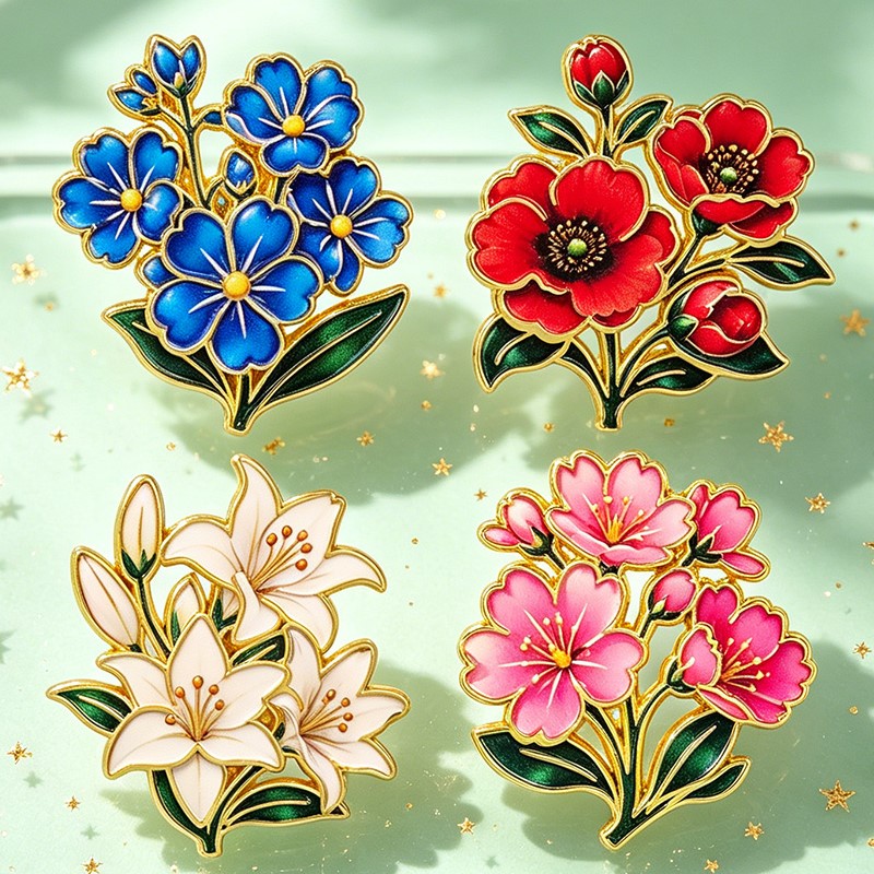 Broche Esmaltado Vintage Fofo  - Vintage Victorian Fashion avaliação e preço