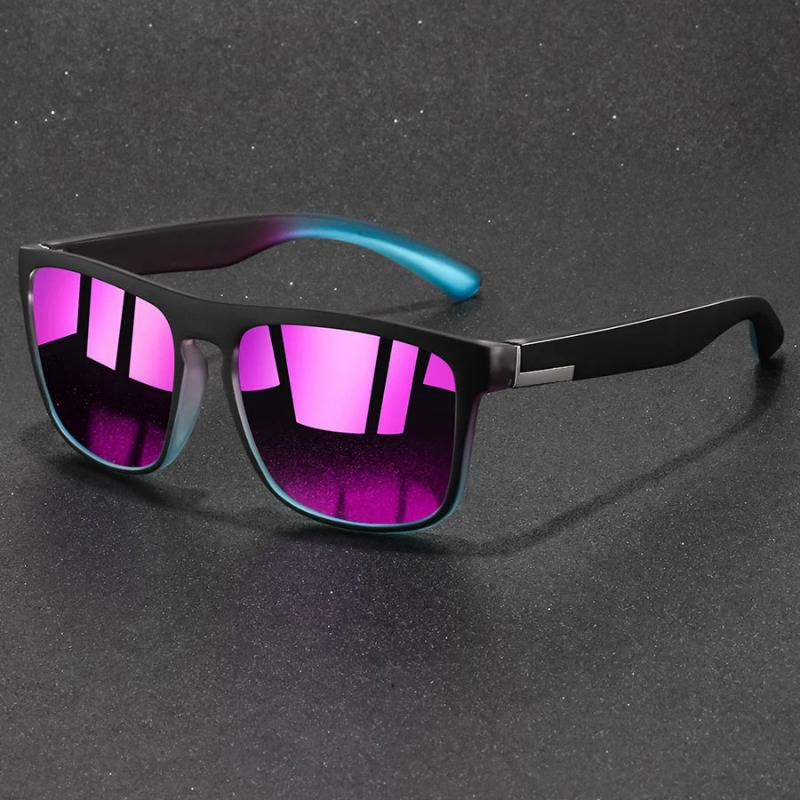 Óculos de sol esportivos quadr - Vintage Fashion Aesthetic avaliação e preço