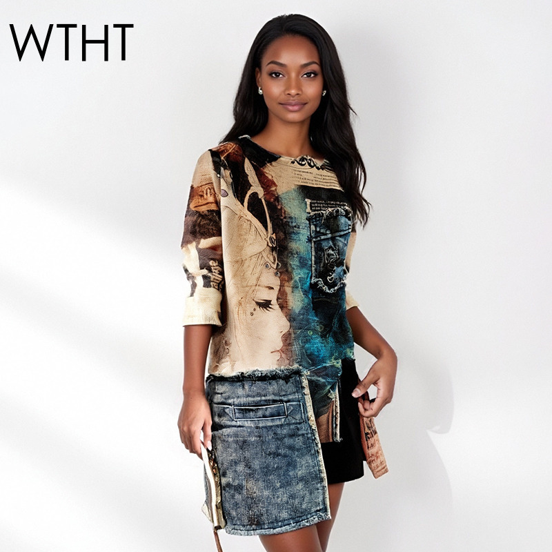 Whth vintage moda feminina ret - Vintage Fashion Influencers avaliação e preço