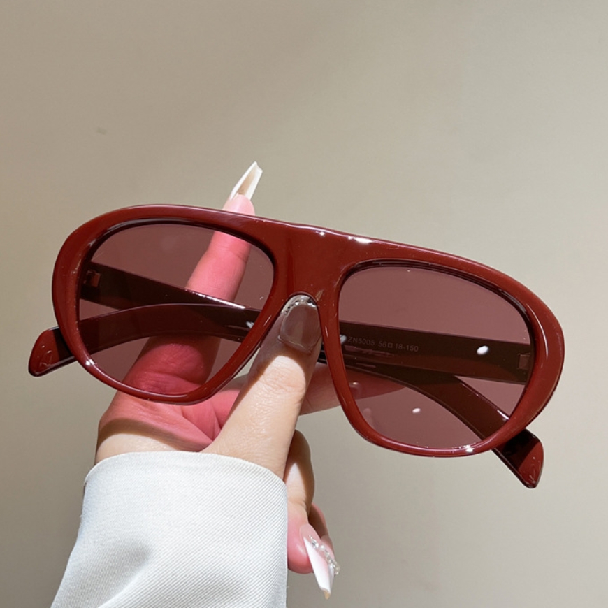 Novos Óculos de Sol Oversized  - Vintage Fashion Aesthetic avaliação e preço