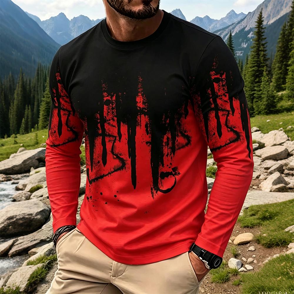 Camiseta Masculina de Manga Lo - Vintage Fashion avaliação e preço