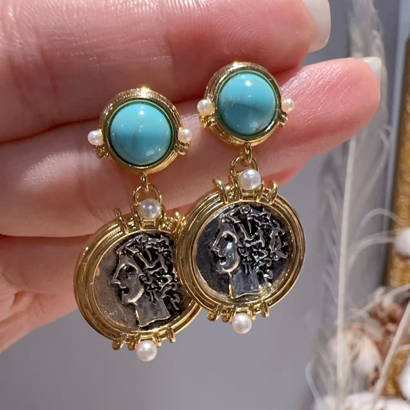 Brinco Pendente Vintage Turque - Vintage Fashion Jewelry Brands avaliação e preço